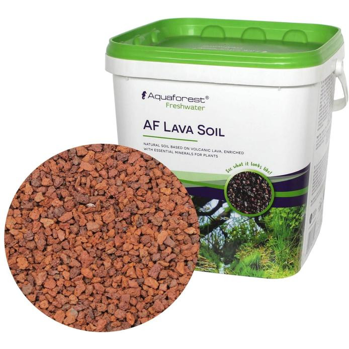 Aquario Субстрат для растений Aquaforest AF Lava Soil лава коричневая 5 л (738415) (5902026738415) - зображення 1