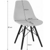 JUMI Plastic Chair Grey - зображення 3