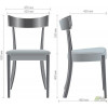 Art Metal Furniture Гринфорд орех темный/капучино (546284) - зображення 2