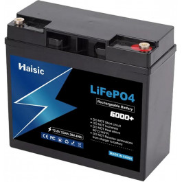   Haisic LiFePO4 12.8V 23Ah