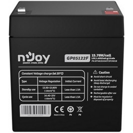   NJOY 12V 5AH GP05122F AGM (BTVACEUOATF2FCN01B)