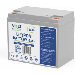   Volt Polska LiFePO4 12,8V 60Ah (6AKLI06012)