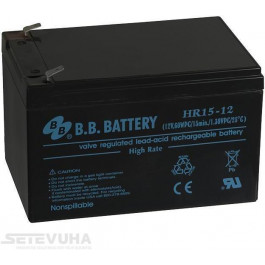   B.B. Battery HR15-12