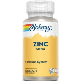   Solaray Цинк Соларай /  Zinc 50 mg (100 veg caps)