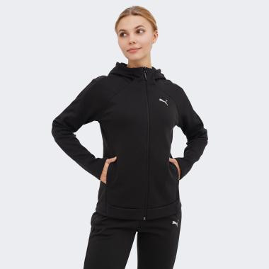 PUMA Чорна жіноча кофта  EVOSTRIPE Winterized FZ Hoodie 681673/01 S - зображення 1