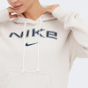 Nike Худі тепле жіноче  W Nsw Phnx Flc Std Po Logo Hdy HM9751-104 L Бежеве (197599704331) - зображення 4