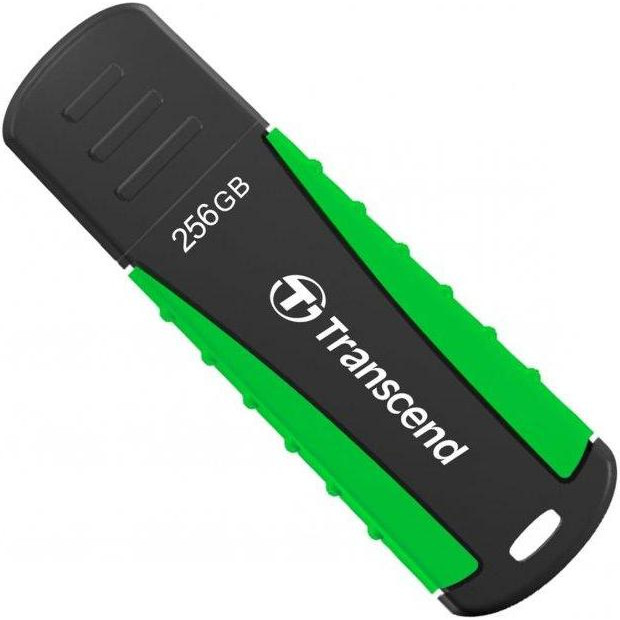 Transcend 256 GB JetFlash 810 Rugged Black/Green (TS256GJF810) - зображення 1