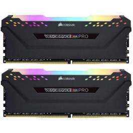   Corsair 32 GB (2x16GB) DDR4 3600 MHz Vengeance RGB Pro (CMW32GX4M2D3600C18)