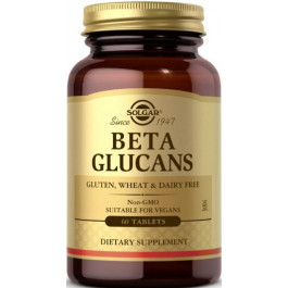   Solgar Solgar Beta Glucans Солгар Бета глюкан 60 таблеток