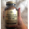 Solgar Подорожник, Psyllium Husks Fiber, 500 мг, 200 капсул - зображення 3