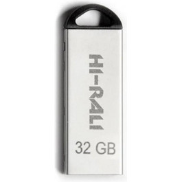   Hi-Rali 32 GB Fit Series USB 2.0 Silver (HI-32GBFITSL)