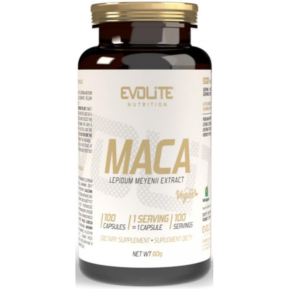 Evolite Nutrition Maca 500 mg 100 капсул - зображення 1