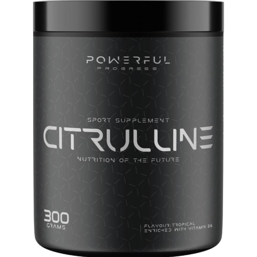 Powerful Progress Citrulline-Malate 300 g /120 servings/ Tropical Fruits - зображення 1