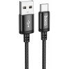 Hoco X89 Wind USB Type-A to USB Type-C 1m Black (6931474784360) - зображення 1