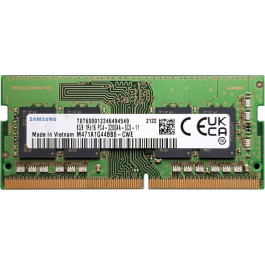   Samsung 8 GB SO-DIMM DDR4 3200 MHz (M471A1G44BB0-CWE)