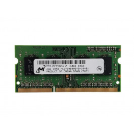   Micron 2 GB SO-DIMM DDR3 1333 MHz (MT8JSF25664HZ-1G4D1)