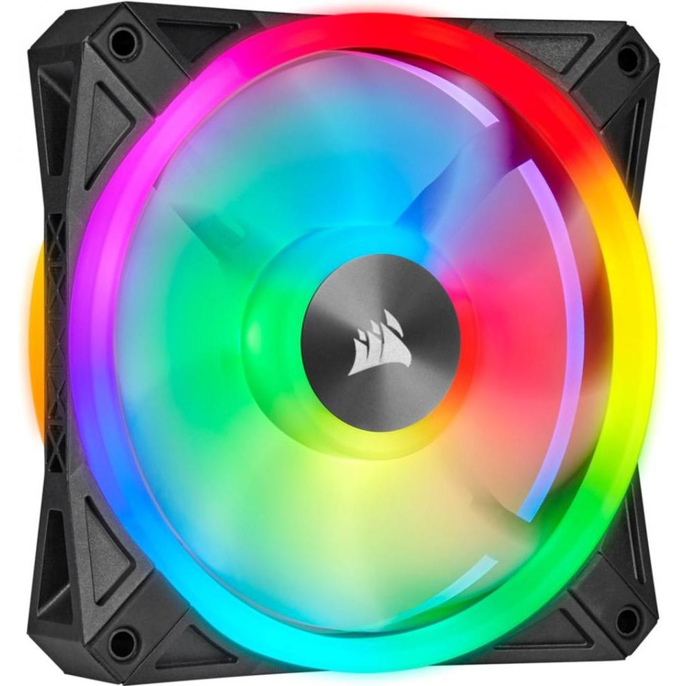 Corsair QL140 RGB 140mm PWM Dual Fan Kit RGB (CO-9050100-WW) - зображення 1