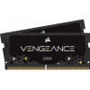 Corsair 64 GB (2x32GB) SO-DIMM DDR4 2666 MHz Vengeance (CMSX64GX4M2A2666C18) - зображення 1