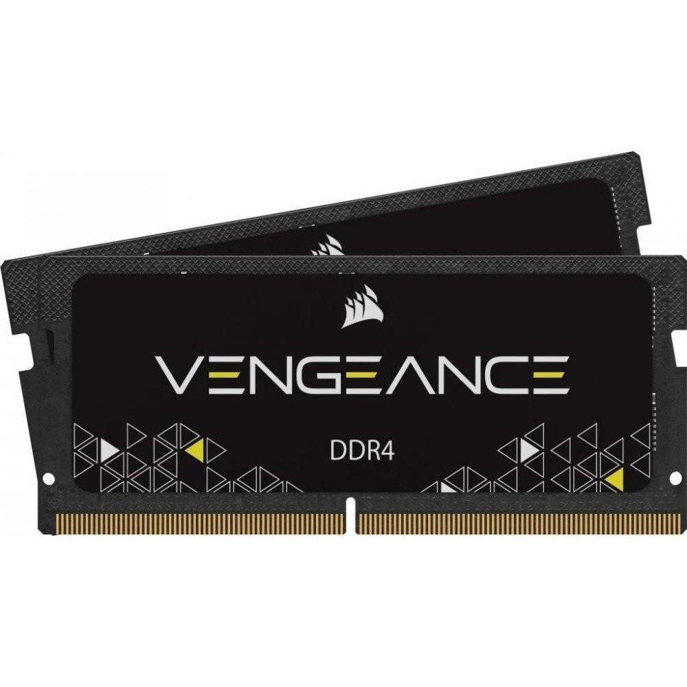 Corsair 64 GB (2x32GB) SO-DIMM DDR4 2666 MHz Vengeance (CMSX64GX4M2A2666C18) - зображення 1