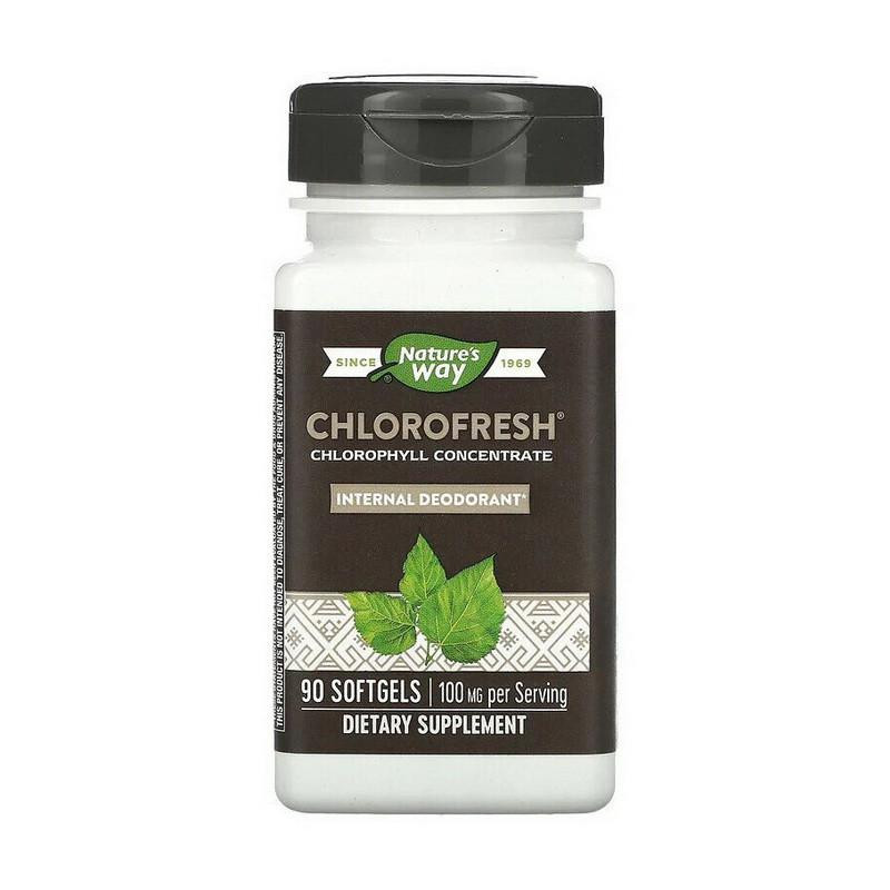 Nature's Way Chlorofresh Chlorophyll Concentrate (90 softgels) - зображення 1