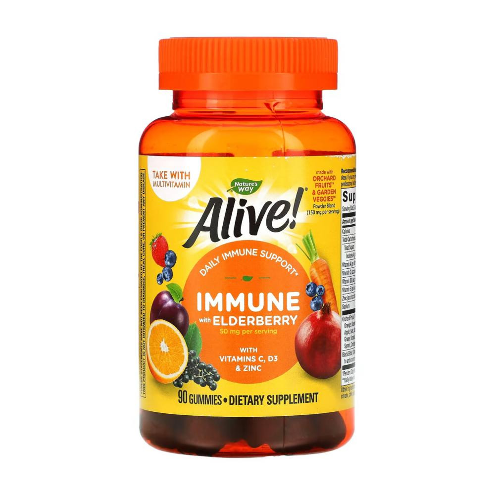 Nature's Way Alive!® Immune Gummy - 90 gummies - зображення 1