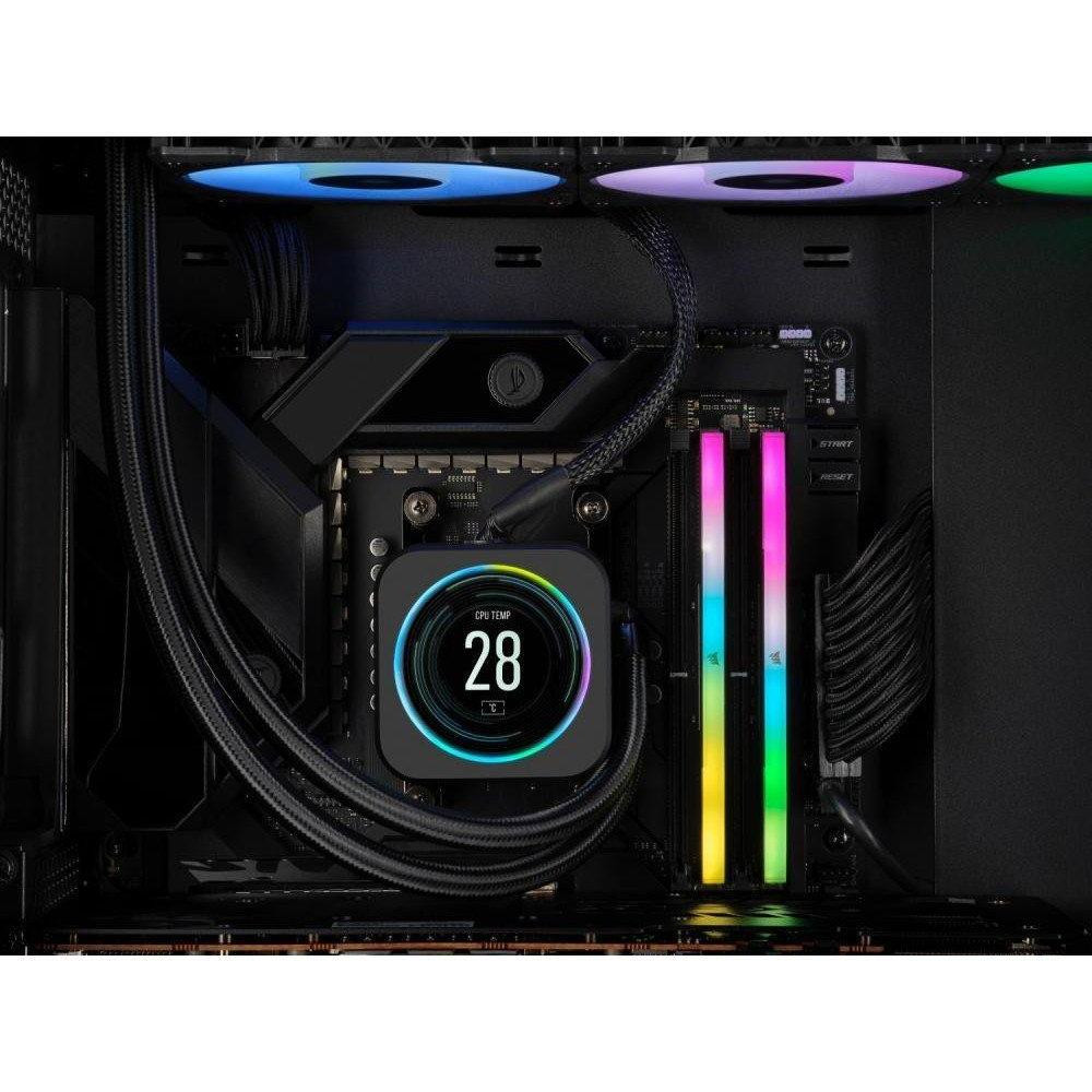 Corsair 64 GB (2x32GB) 5600 MHz Vengeance RGB AMD EXPO (CMH64GX5M2B5600Z40K) - зображення 1