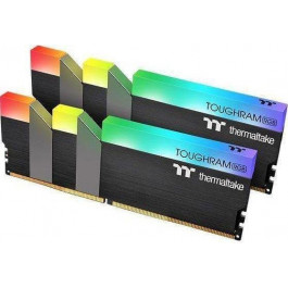   Thermaltake 16 GB (2x8GB) DDR4 4600 MHz TOUGHRAM Black RGB (R009D408GX2-4600C19A)