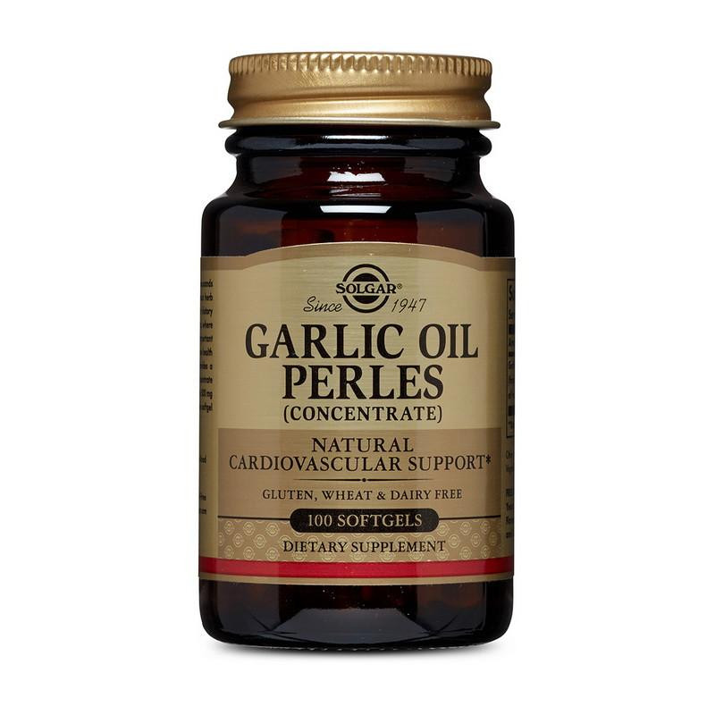 Solgar Garlic Oil Perles 100 softgels - зображення 1