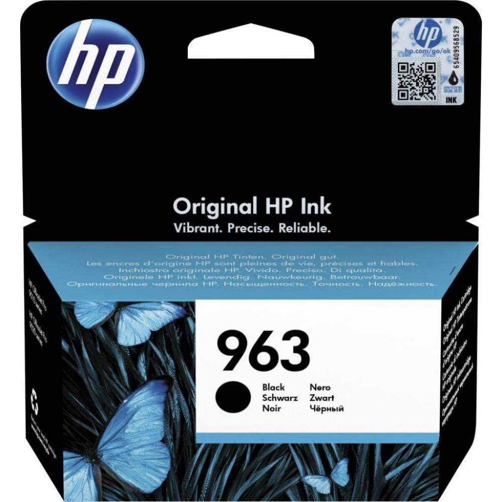 HP 963 Black (3JA26AE) - зображення 1