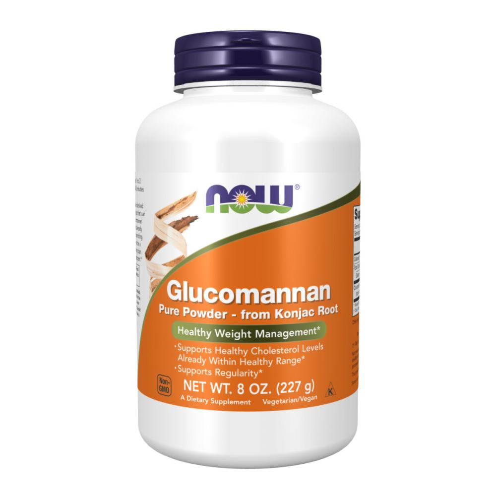 Now Glucomannan Pure Powder - 227g - зображення 1