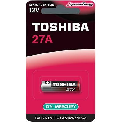 Toshiba A27 bat Alkaline 1шт (00152716) - зображення 1