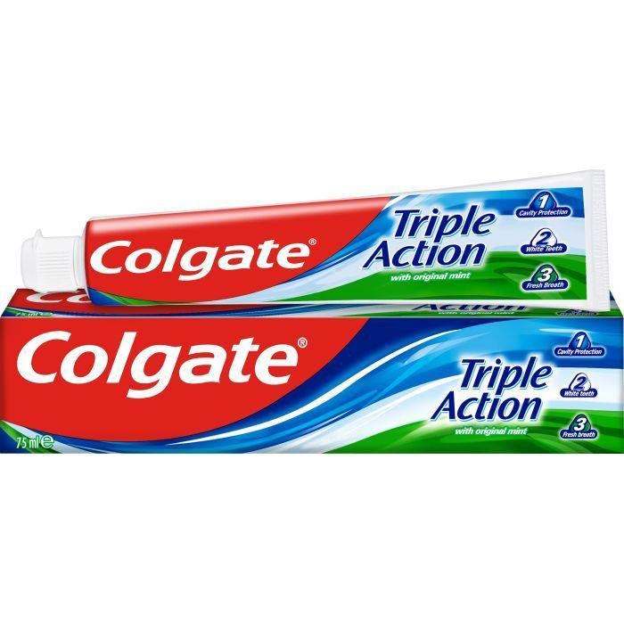 Colgate Зубна паста  Потрійна Дія 75 мл (6920354835971) - зображення 1