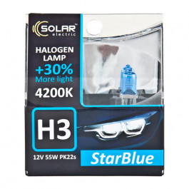   Solar StarBlue H3 12V 55W 4200K 1243S2 2 шт.