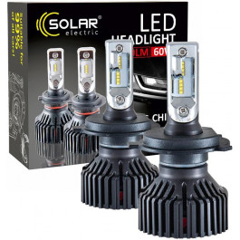   Solar H4 6000K 8000Lm 12/24V 8304