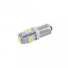 Solar T8.5 BA9s 24V 5SMD 5050 white SL2531 - зображення 3