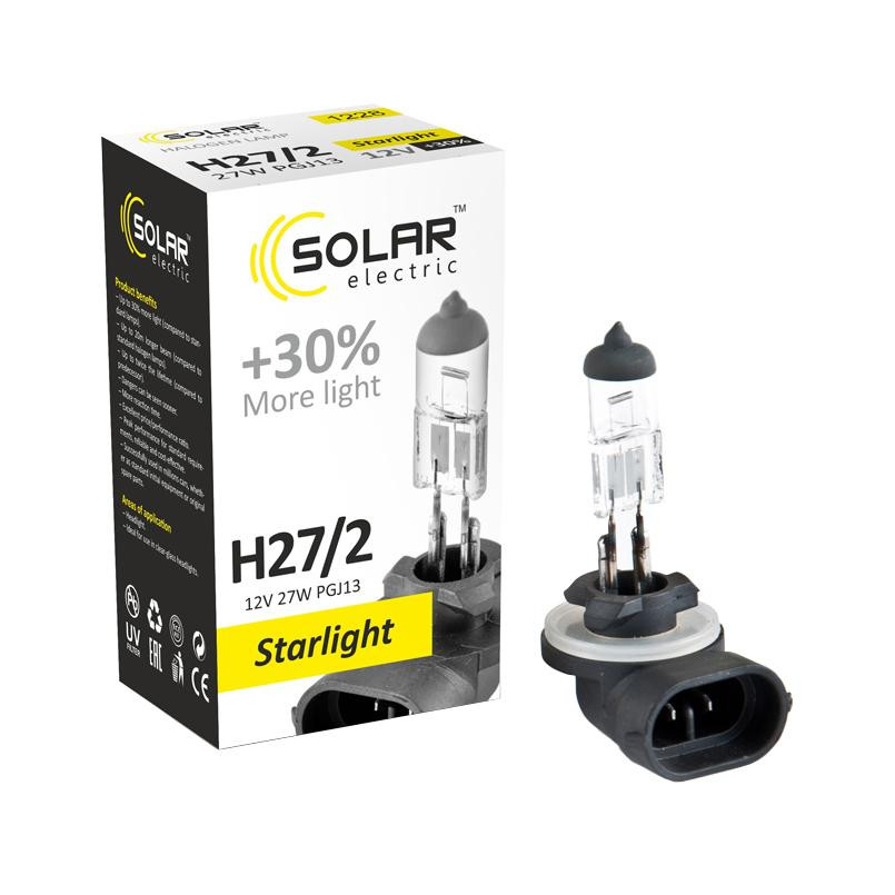 Solar Starlight H27/2 12V 27W 3200K 1228 1 шт. - зображення 1