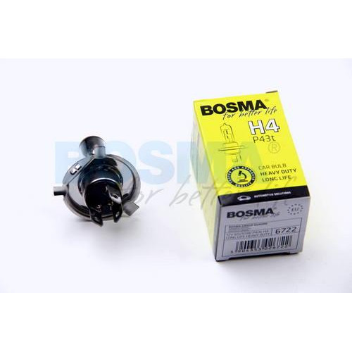 Bosma H4 60/55W 12V Heavy Duty Long Life 6722 - зображення 1