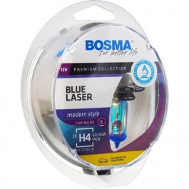   Bosma H4 60/55W 12V Blue Laser, BOX, 2шт 3684