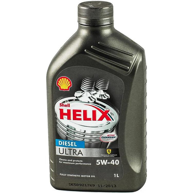 Shell Helix Diesel Ultra 5W-40 1л - зображення 1