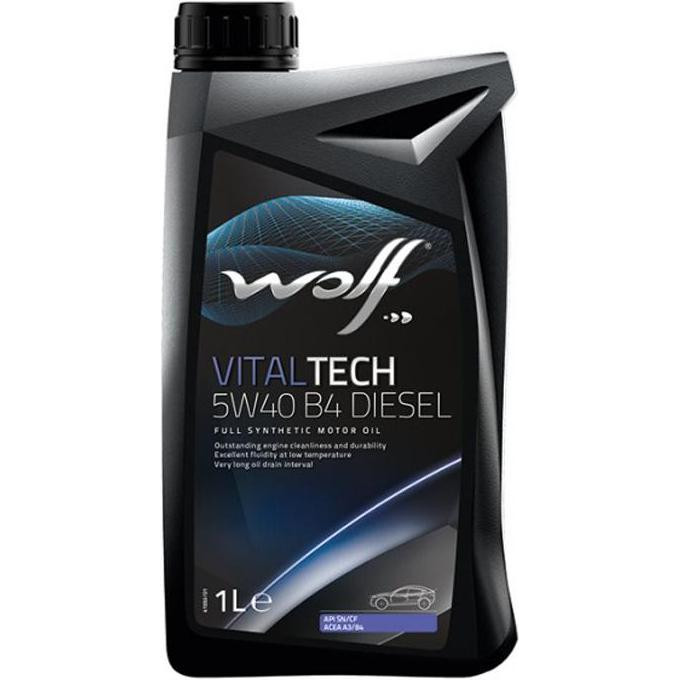 Wolf Oil VitalTech 5W-40 B4 DIESEL 1л - зображення 1