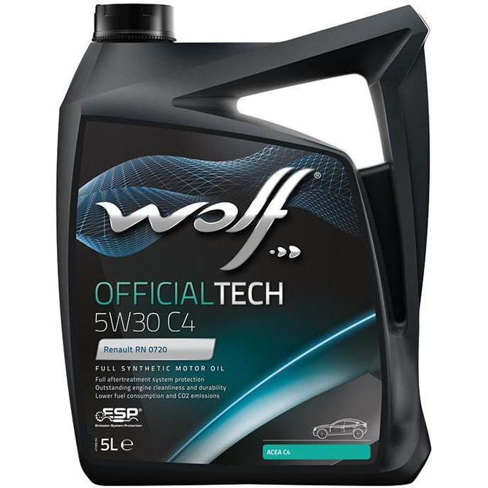 Wolf Oil OFFICIAL TECH C4 5W-30 5л - зображення 1