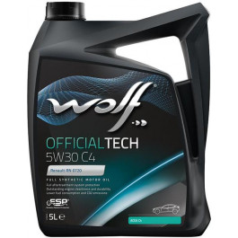   Wolf Oil OFFICIAL TECH C4 5W-30 5л