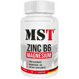   MST Nutrition Zinc B6 Magnesium, 60 вегакапсул