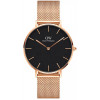 Daniel Wellington DW00100303 Petite 36 Melrose RG Black - зображення 1