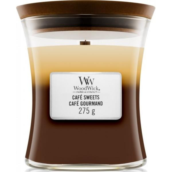 WoodWick Ароматична свіча  Medium Trilogy Cafe Sweets 275 г (92904E) - зображення 1