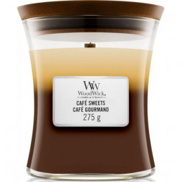   WoodWick Ароматична свіча  Medium Trilogy Cafe Sweets 275 г (92904E)