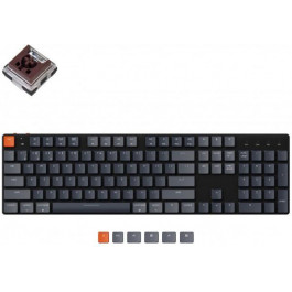   Keychron K5SE 104 Key Optical Brown White Led Hot-Swap Wireless UA Black (K5SED3_KEYCHRON)