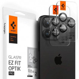   Spigen Optik.Tr EZ FIT Camera Protector 2-Pack iPhone 14 Pro/14 Pro Max Black AGL05205