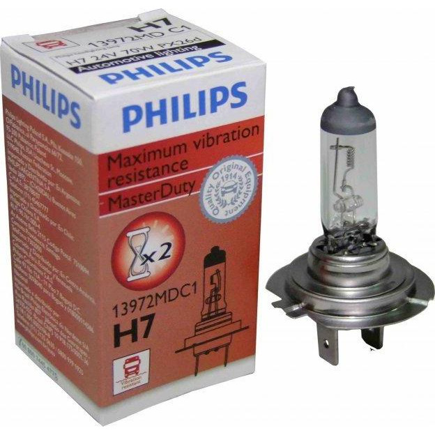 Philips H7 Heavy Duty 24V 70W (13972MDC1) - зображення 1