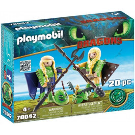   Playmobil Dragons Забияка и Задирака (70042)